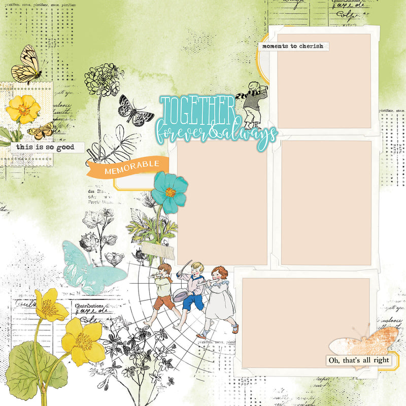 Toddler Time Page Kit by 49 And Market - Craftywaftyshop