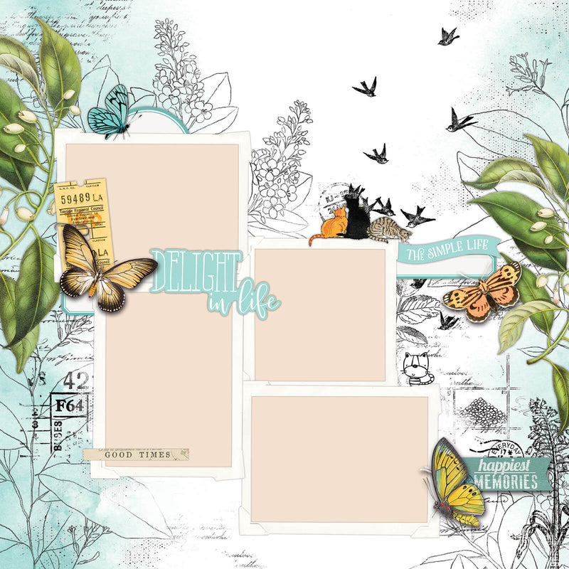 Toddler Time Page Kit by 49 And Market - Craftywaftyshop