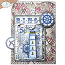 Travel & Postage Stamp Set by Elizabeth Craft Designs - Craftywaftyshop