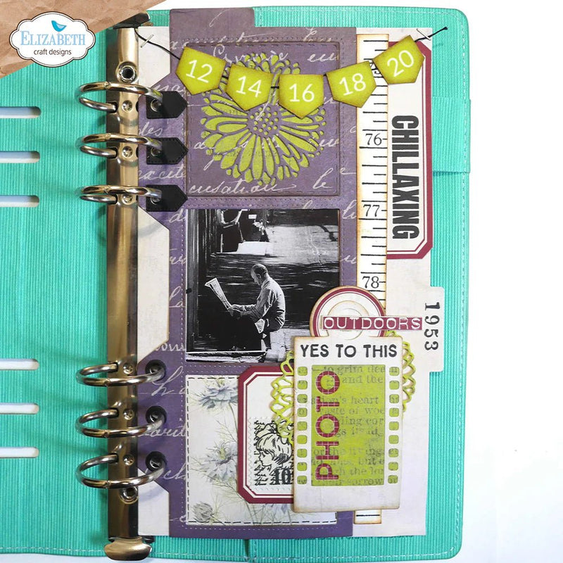 Travels 2 Planner Essentials by Elizabeth Craft Design - Craftywaftyshop