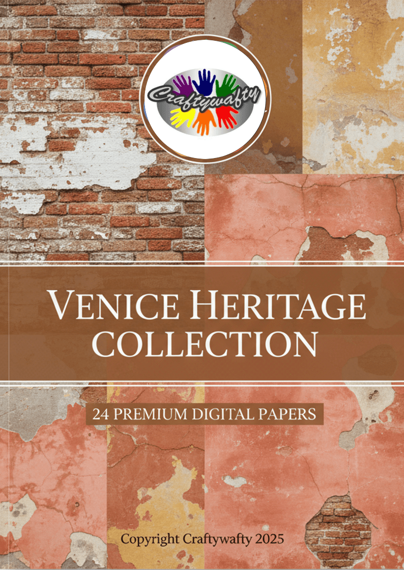 Venice Heritage Collection Digital Print Download by Craftywafty - Craftywaftyshop