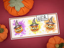 Vintage Halloween Clear Acrylic Stamps - Boo To You by Crafters Companion - Craftywaftyshop