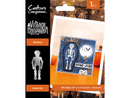 Vintage Halloween Metal Die Skeleton by Crafters Companion - Craftywaftyshop