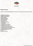 Vintage Treasures Collection Junk Journal Digital Print Download by Craftywafty - Craftywaftyshop