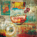 Vintage Vegas 12”x12” Paper Pad by Crafters Companion - Craftywaftyshop