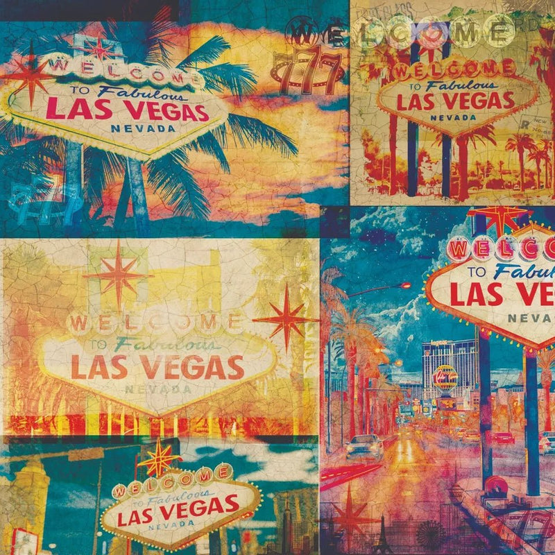 Vintage Vegas 6”x6” Paper Pad by Crafters Companion - Craftywaftyshop