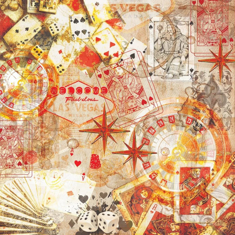 Vintage Vegas 6”x6” Paper Pad by Crafters Companion - Craftywaftyshop