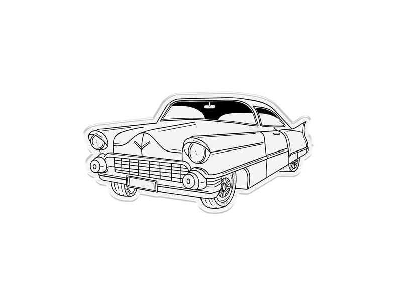 Vintage Vegas Stamp & Die - Cool Cadillac by Crafters Companion - Craftywaftyshop