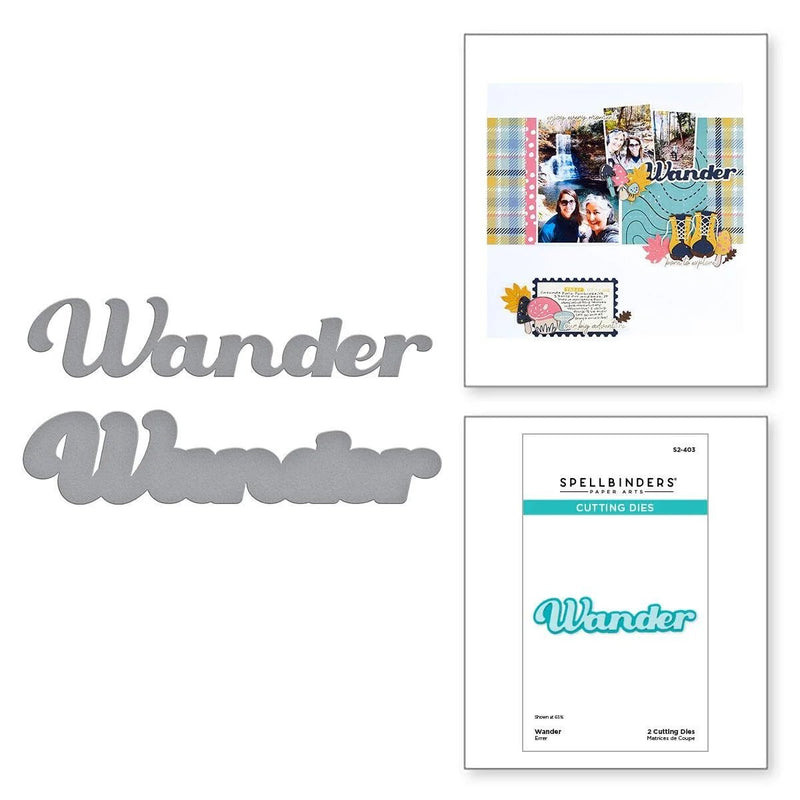 Wander Etched Dies from the Storytelling by Spellbinders Collection - Craftywaftyshop