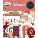 Wine 33 Pieces Die - Cut Ephemera by Carta Bella - Craftywaftyshop