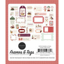 Wine 33 Pieces of Die - Cut Frames & Tags by Carta Bella - Craftywaftyshop