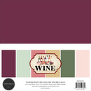 Wine Solids Kit 12"x12" Paper Pad by Carta Bella - Craftywaftyshop