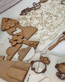 Woodies Birds Houses Tags 90 Piece Craft Embellishment Pack by Polkadoodles - Craftywaftyshop