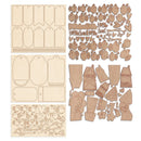 Woodies Birds Houses Tags 90 Piece Craft Embellishment Pack by Polkadoodles - Craftywaftyshop