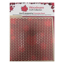 Woodware 6 x 6" Purl Stitch Stencil by Françoise Read - Craftywaftyshop