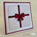 Woodware Christmas Borders A6 Clear Stamp Set - Craftywaftyshop