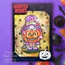 Woodware Clear Singles Mad Hatter Gnome 4 in x 6 in Stamp Set - Craftywaftyshop