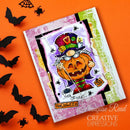 Woodware Clear Singles Mad Hatter Gnome 4 in x 6 in Stamp Set - Craftywaftyshop