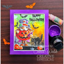 Woodware Clear Singles Mad Hatter Gnome 4 in x 6 in Stamp Set - Craftywaftyshop