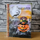 Woodware Clear Singles Mad Hatter Gnome 4 in x 6 in Stamp Set - Craftywaftyshop