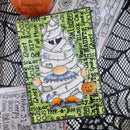 Woodware Clear Singles Mummy Gnome 4 in x 6 in Stamp Set - Craftywaftyshop