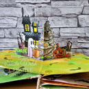 Woodware Clear Singles Mummy Gnome 4 in x 6 in Stamp Set - Craftywaftyshop