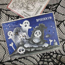 Woodware Clear Singles Spooky Night 4 in x 6 in Stamp Set - Craftywaftyshop