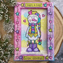 Woodware Francoise Read Snowscape 8 in x 8 in Paper Pad - Craftywaftyshop