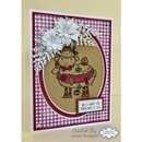 Woodware Jolly Christmas Paper Pad by Francoise Read 140gsm - Craftywaftyshop