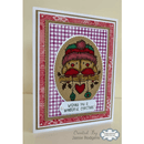 Woodware Jolly Christmas Paper Pad by Francoise Read 140gsm - Craftywaftyshop