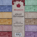 Woodware Jolly Christmas Paper Pad by Francoise Read 140gsm - Craftywaftyshop