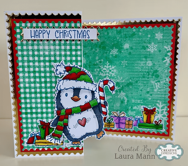 Woodware Jolly Christmas Paper Pad by Francoise Read 140gsm - Craftywaftyshop