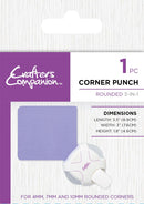 3 in 1 Rounded Corner Punch by Crafters Companion - Craftywaftyshop