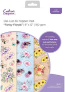 3D Topper Pad - Fancy Florals 12" x 9" by Crafters Companion - Craftywaftyshop