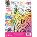 Angela Poole Rainbow Magic A4 Photopolymer Stamp Set - Craftywaftyshop