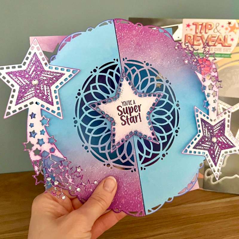 Angela Poole Rainbow Magic A4 Photopolymer Stamp Set - Craftywaftyshop