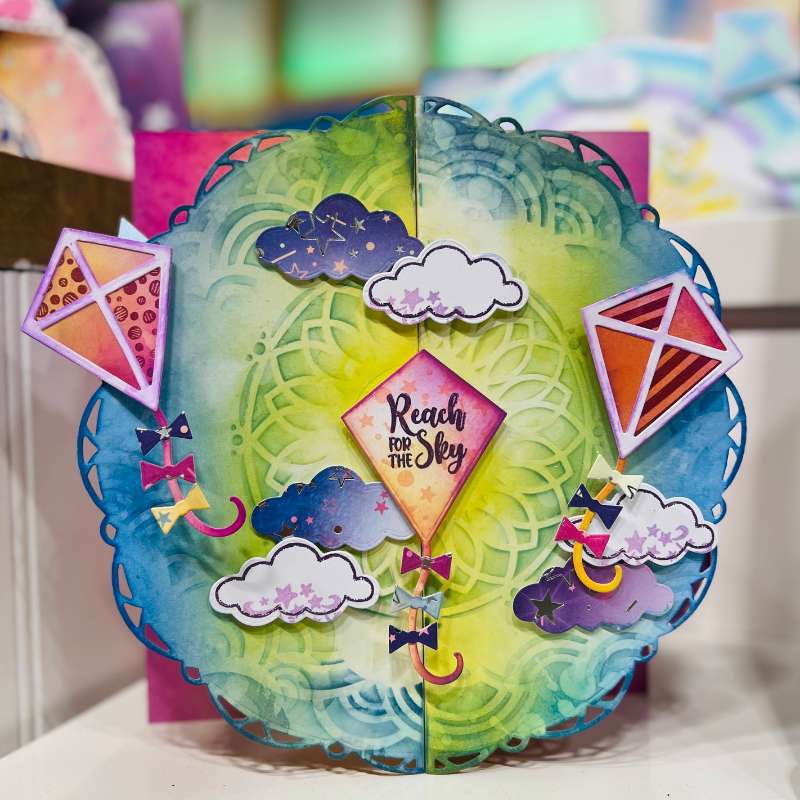 Angela Poole Rainbow Magic A4 Photopolymer Stamp Set - Craftywaftyshop