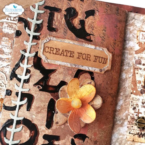 Border flower Die Set by Elizabeth Craft Designs - Craftywaftyshop