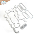 Border flower Die Set by Elizabeth Craft Designs - Craftywaftyshop