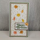 Branching Out DL Stencil 4 in x 8 in (10.0 x 20.3 cm) by Creative Expressions - Craftywaftyshop