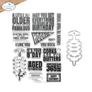 Celebrations Stamp and Die set by Elizabeth Craft Designs - Craftywaftyshop