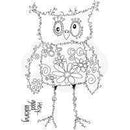 Clear Singles Fuzzy Friends Horace 4 in x 6 in Stamp by Woodware - Craftywaftyshop