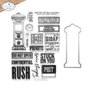 Correspondence from the past 3 Stamp and Die set by Elizabeth Craft Designs - Craftywaftyshop