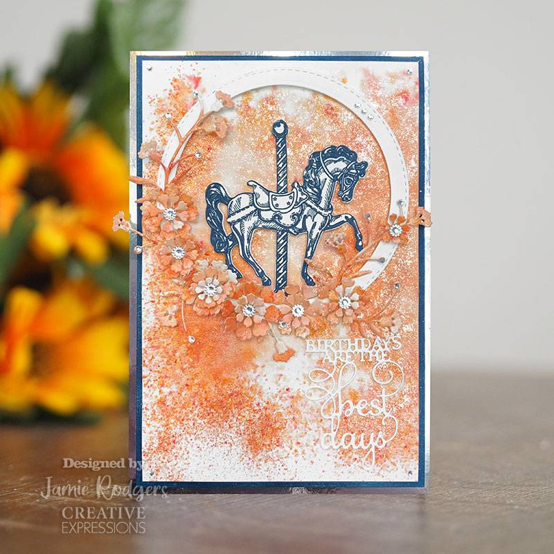 Cosmic Shimmer Jamie Rodgers Pixie Sparkles Pumpkin Patch 30ml - Craftywaftyshop