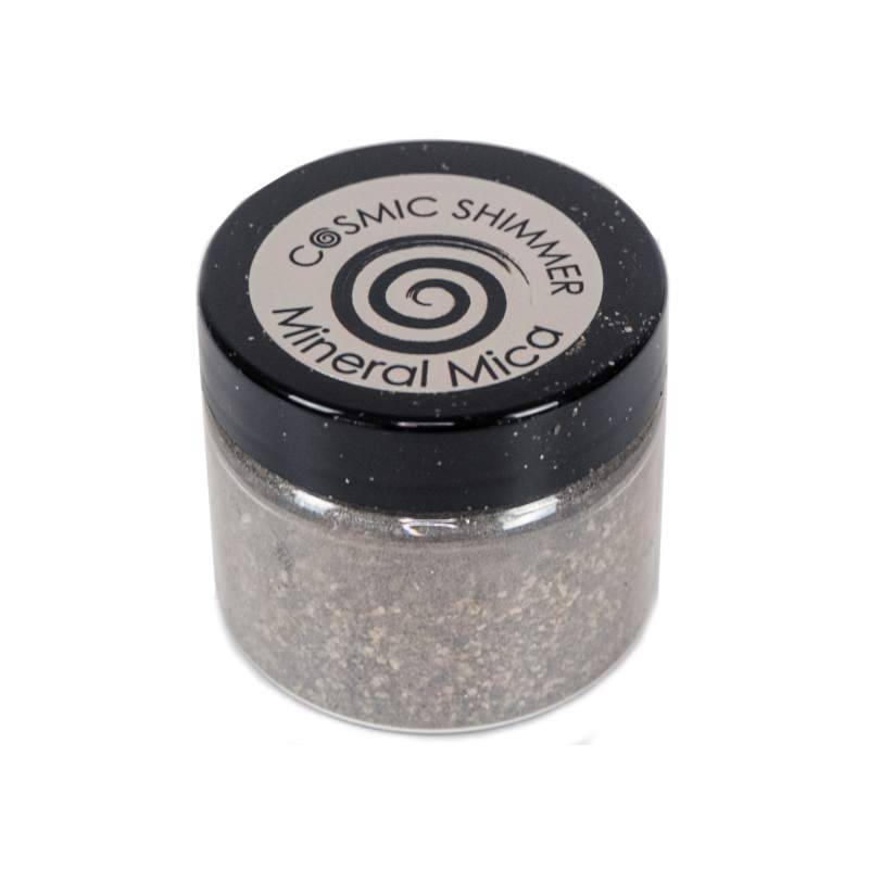 Cosmic Shimmer Mineral Mica Black Pearl 50ml - Craftywaftyshop