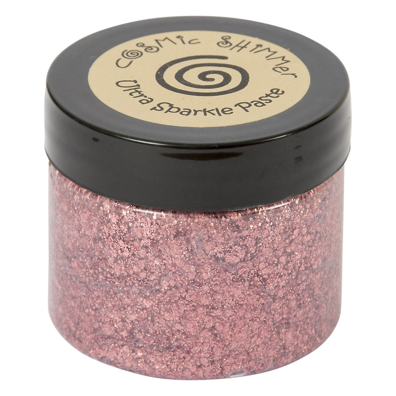 Cosmic Shimmer Ultra Sparkle Texture Paste Rose Copper - Craftywaftyshop