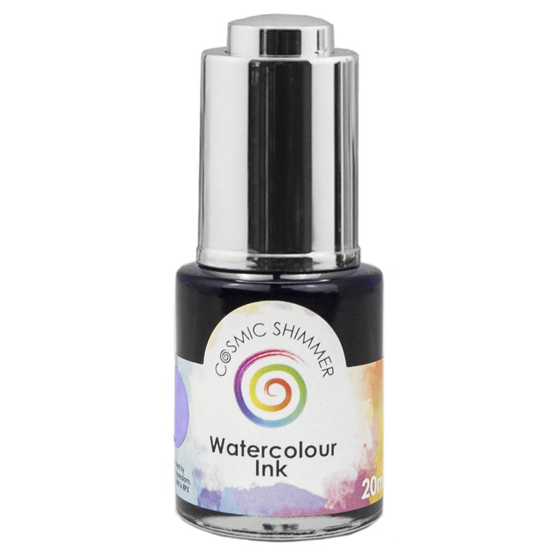 Cosmic Shimmer Watercolour Ink Glorious Grape 20ml by Creative Expressions - Craftywaftyshop