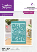 Crafters Companion Easter Collection Dies Floral Cross - Craftywaftyshop