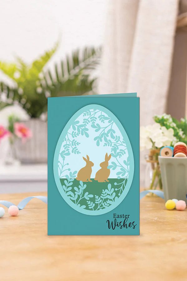 Crafters Companion Easter Collection Dies Springtime Scene - Craftywaftyshop
