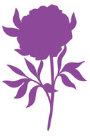 Crafters Companion Floral Collage Stamp Perfect Peony - Craftywaftyshop